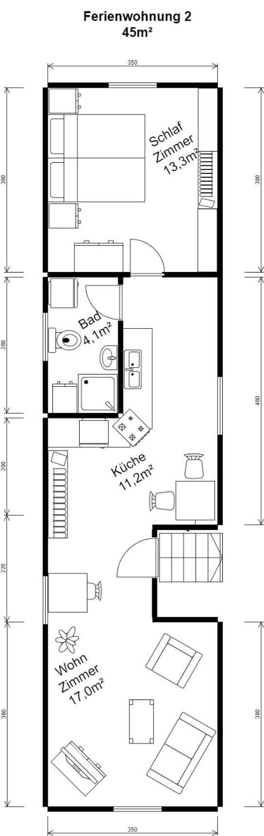 Ferienwohnung Van Den Berg Rees Phòng bức ảnh